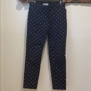 GAP slim cropped city pants blue size 0